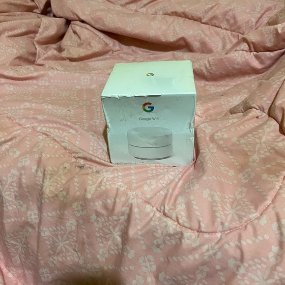 Google Mesh Router. Covers 1,500 sq ft of your property. - Picture 2 of 4